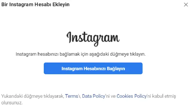 İnstagram Hesabı Ekleme